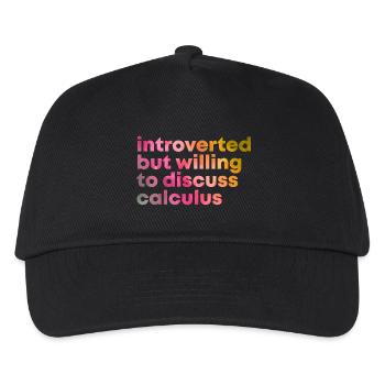 Calculus Calculus Calculus - Kids’ Baseball Cap - black - Front