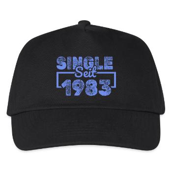Single 1983 - Kids’ Baseball Cap - black - Front
