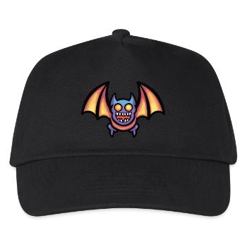 Bat Halloween Funny Funny - Kids’ Baseball Cap - black - Front