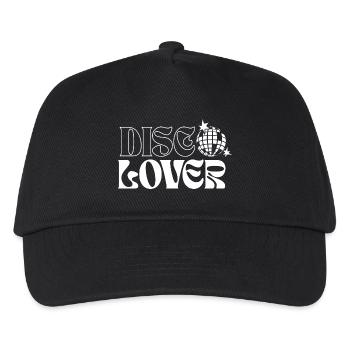 Design de boule disco rétro et d’étoiles de l’espace - Casquette de baseball Enfant - noir - Devant