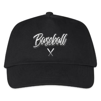 Base-ball - Casquette de baseball Enfant - noir - Devant