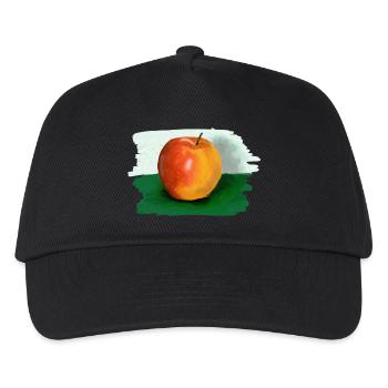 apple - Kids’ Baseball Cap - black - Front