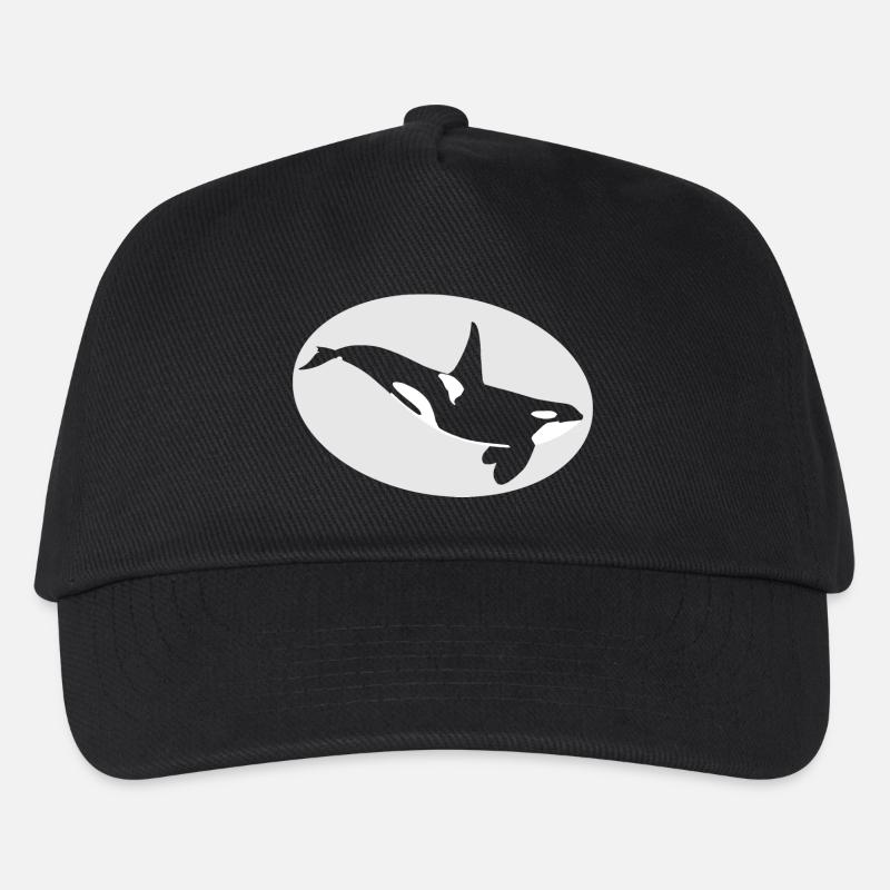 orque - Casquette de baseball Enfant - noir