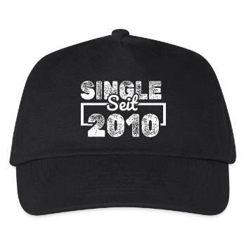 Single 2010 - Kids’ Baseball Cap - black - Front