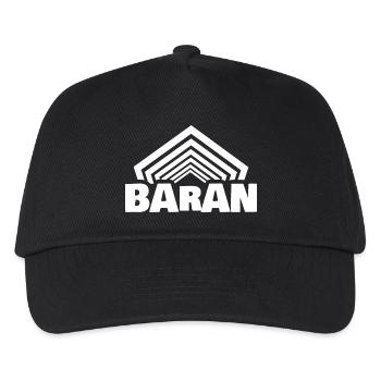 Baran als Vorname - Kinder Basecap - Schwarz - Vorne
