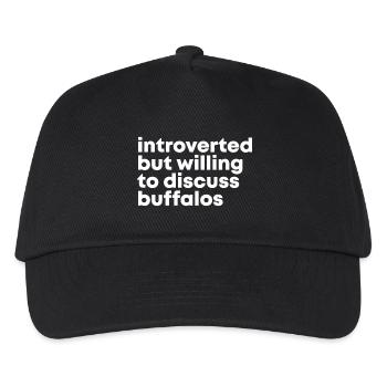 Buffalo - Kids’ Baseball Cap - black - Front