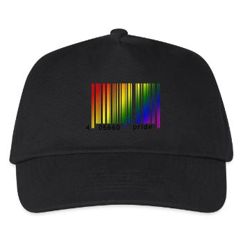 Devil Rainbow Pride - Kinder Basecap - Schwarz - Vorne