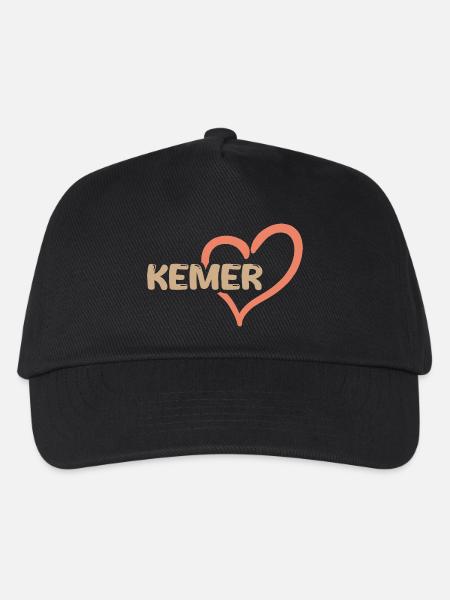Geschenk für Kemer - Kinder Basecap - Schwarz