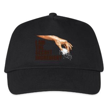 I am the secret ingredient - Kids’ Baseball Cap - black - Front