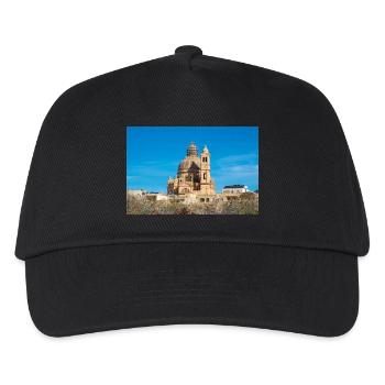 Rotunde von Xewkija, Gozo, Malta - Kinder Basecap - Schwarz - Vorne