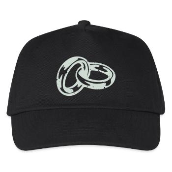 eheringe - Kinder Basecap - Schwarz - Vorne