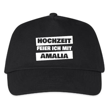 Enterrement de vie de garçon Amalia - Casquette de baseball Enfant - noir - Devant