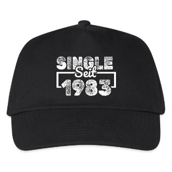 Single 1983 - Kids’ Baseball Cap - black - Front