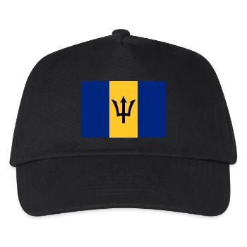 Barbados - Kids’ Baseball Cap - black - Front