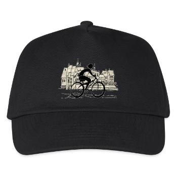 Cyclist - Kids’ Baseball Cap - black - Front