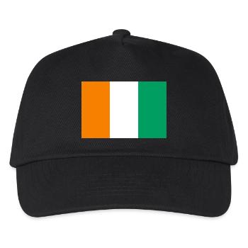 Ivory Coast - Kids’ Baseball Cap - black - Front