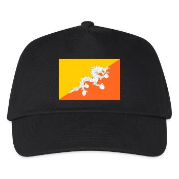 Bhutan - Kinder Basecap - Schwarz - Vorne