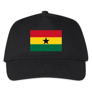 Ghana - Kids’ Baseball Cap - black - Front