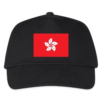 Hong Kong - Casquette de baseball Enfant - noir - Devant