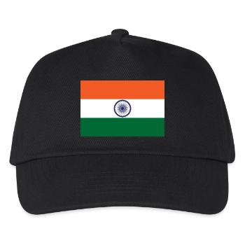 Inde - Casquette de baseball Enfant - noir - Devant