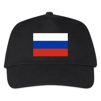 Russie - Casquette de baseball Enfant - noir - Devant