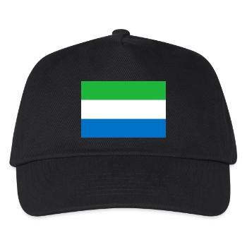 Sierra Leone - Kinder Basecap - Schwarz - Vorne