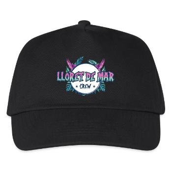 Lloret De Mar Crew Bunt - Kinder Basecap - Schwarz - Vorne
