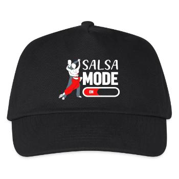 Salsa Dancer Dancer - Kids’ Baseball Cap - black - Front