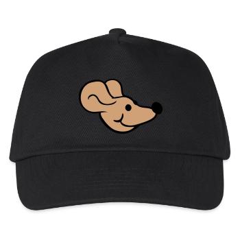 Mouse Mouse Cute Little Rat Rodent Friendly - Kids’ Baseball Cap - black - Front