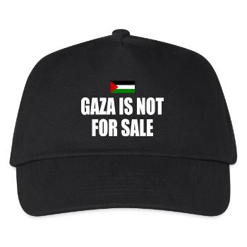 gaza is not for sale - Kids’ Baseball Cap - black - Front