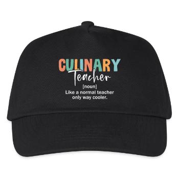 Cool Culinary Instructor Definition - Kids’ Baseball Cap - black - Front