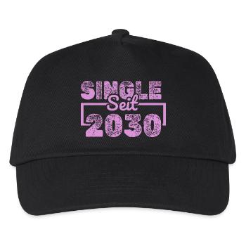 seit 2030 - Kinder Basecap - Schwarz - Vorne