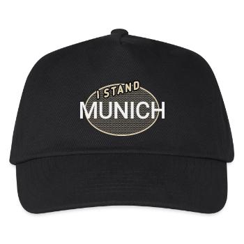 Ich stehe für München - Kinder Basecap - Schwarz - Vorne