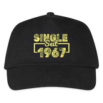 seit 1967 - Kinder Basecap - Schwarz - Vorne