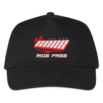 Path blaze roar ride free - Kids’ Baseball Cap - black - Front