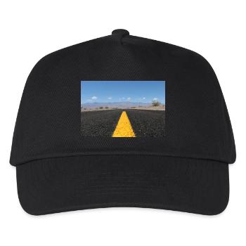 Strasse , Road Trip, Zeitlos , j - Kinder Basecap - Schwarz - Vorne