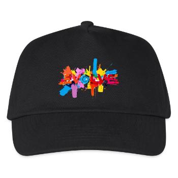 Develop further - Kids’ Baseball Cap - black - Front