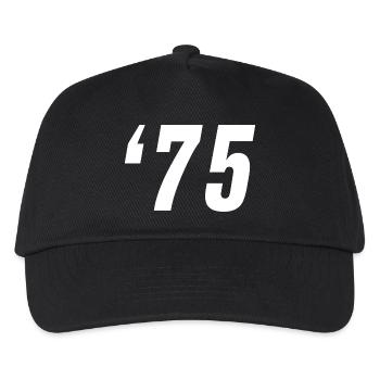 1975 - Kinder Basecap - Schwarz - Vorne