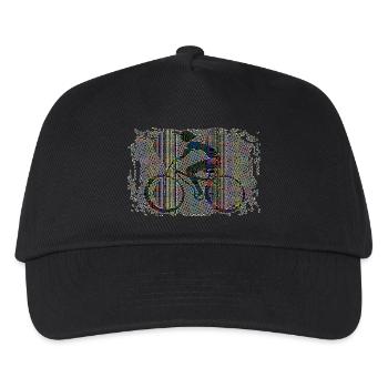 Cyclist - Kids’ Baseball Cap - black - Front