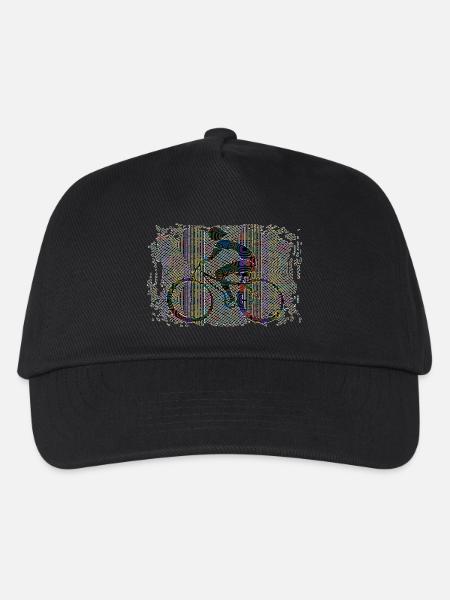 Cyclist - Kids’ Baseball Cap - black