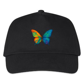 Papillon Colorblast - Casquette de baseball Enfant - noir - Devant