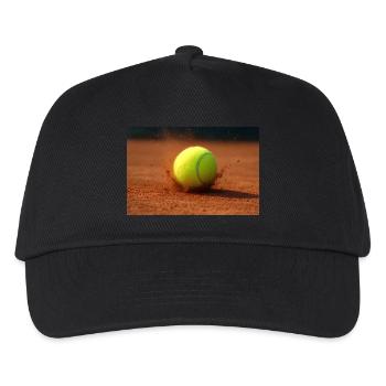 Sportarten - Tennis - Kinder Basecap - Schwarz - Vorne