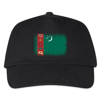 Turkmenistan Turkmenistan - Kids’ Baseball Cap - black - Front