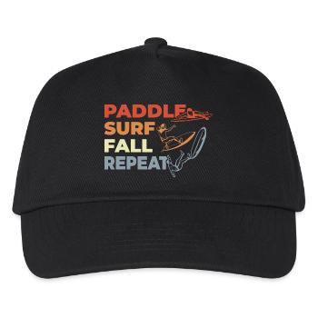 Paddle Surf Répéter - Casquette de baseball Enfant - noir - Devant
