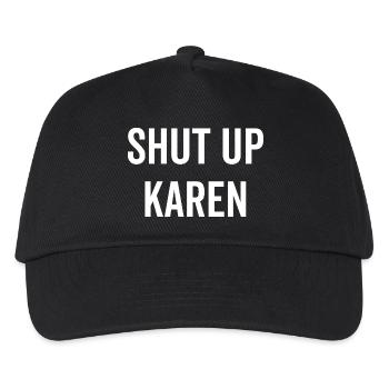 Tais-toi Karen - Casquette de baseball Enfant - noir - Devant