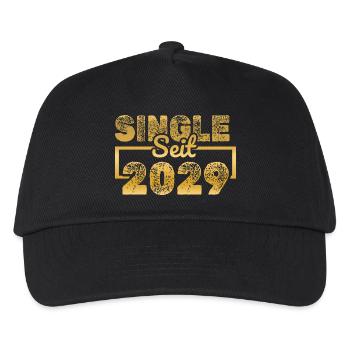 2029 - Kids’ Baseball Cap - black - Front