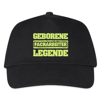 Occupation: Skilled worker - Kids’ Baseball Cap - black - Front