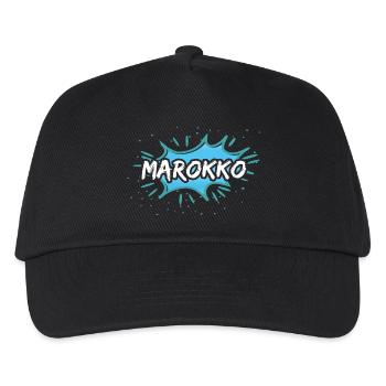 Morocco - Kids’ Baseball Cap - black - Front