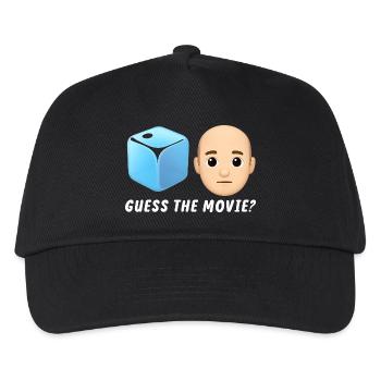 Film Mystery Design - Kinder Basecap - Schwarz - Vorne