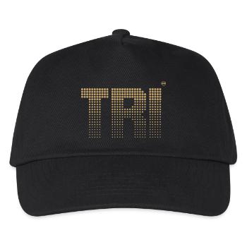 TRI Gold - Design doré élégant pour le triathlon - Casquette de baseball Enfant - noir - Devant